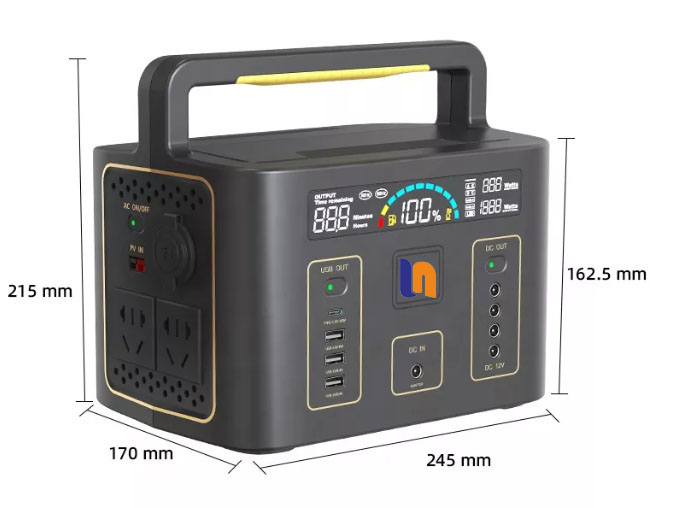 500W Portable Energy Storage Power Supply